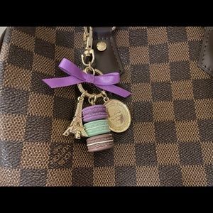 Authentic Laduree Macaron keychain